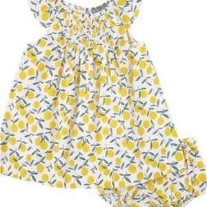 Lemon Print Kids Matching Set